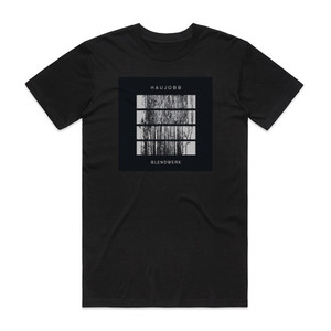 Haujobb Blendwerk Album Cover T-Shirt Black Haujobb Blendwerk Album Cover T-Shirt Black