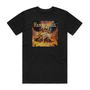 HammerFall Dominion Album Cover T-Shirt Black HammerFall Dominion Album Cover T-Shirt Black