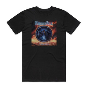 HammerFall Threshold Album Cover T-Shirt Black HammerFall Threshold Album Cover T-Shirt Black