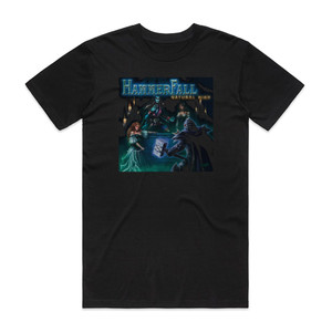 HammerFall Natural High Album Cover T-Shirt Black HammerFall Natural High Album Cover T-Shirt Black