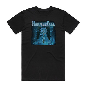 HammerFall Second To One Album Cover T-Shirt Black HammerFall Second To One Album Cover T-Shirt Black