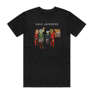 Half Japanese Half Gentlemen Not Beasts Album Cover T-Shirt Black Half Japanese Half Gentlemen Not Beasts Album Cover T-Shirt Black