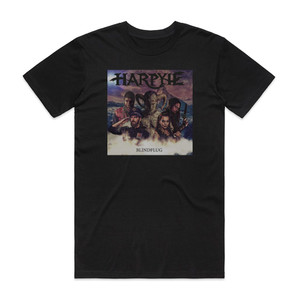 Harpyie Blindflug Album Cover T-Shirt Black Harpyie Blindflug Album Cover T-Shirt Black
