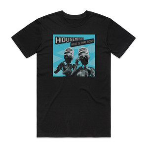 Housemeister Who Is That Noize Album Cover T-Shirt Black Housemeister Who Is That Noize Album Cover T-Shirt Black