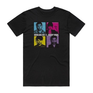Howling Bells Radio Wars Album Cover T-Shirt Black Howling Bells Radio Wars Album Cover T-Shirt Black