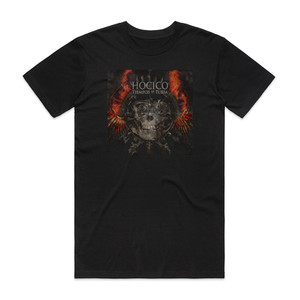 Hocico Tiempos De Furia Album Cover T-Shirt Black Hocico Tiempos De Furia Album Cover T-Shirt Black