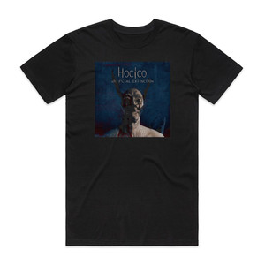 Hocico Artificial Extinction Album Cover T-Shirt Black Hocico Artificial Extinction Album Cover T-Shirt Black