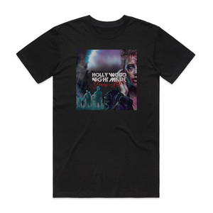 Hollywood Nightmare Scary Af Album Cover T-Shirt Black Hollywood Nightmare Scary Af Album Cover T-Shirt Black