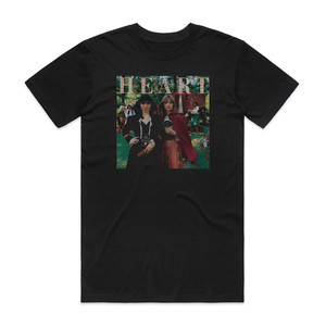 Heart Little Queen Album Cover T-Shirt Black Heart Little Queen Album Cover T-Shirt Black