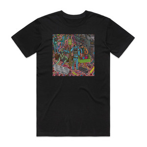 Hot Hot Heat Future Breeds Album Cover T-Shirt Black Hot Hot Heat Future Breeds Album Cover T-Shirt Black