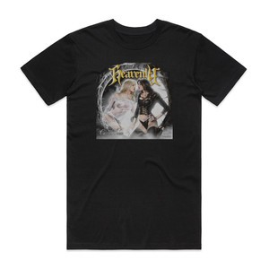 Heavenly Carpe Diem Album Cover T-Shirt Black Heavenly Carpe Diem Album Cover T-Shirt Black