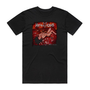 Hell in the Club Let The Games Begin Album Cover T-Shirt Black Hell in the Club Let The Games Begin Album Cover T-Shirt Black
