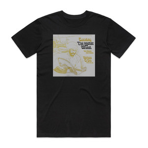 Hamza El Din Escalay The Water Wheel Album Cover T-Shirt Black Hamza El Din Escalay The Water Wheel Album Cover T-Shirt Black