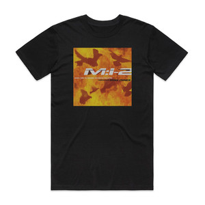 Hans Zimmer Mission Impossible 2 Album Cover T-Shirt Black Hans Zimmer Mission Impossible 2 Album Cover T-Shirt Black