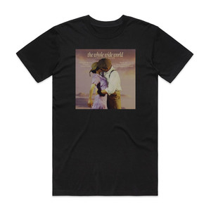 Hans Zimmer The Whole Wide World Album Cover T-Shirt Black Hans Zimmer The Whole Wide World Album Cover T-Shirt Black