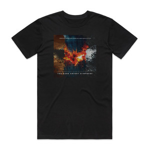 Hans Zimmer The Dark Knight Symphony Album Cover T-Shirt Black Hans Zimmer The Dark Knight Symphony Album Cover T-Shirt Black