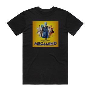 Hans Zimmer Megamind Album Cover T-Shirt Black