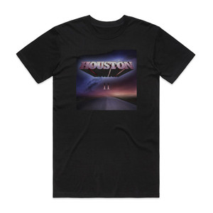 Houston Ii Album Cover T-Shirt Black