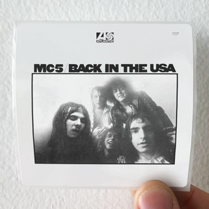 MC5 Back In The Usa Album Cover Sticker
