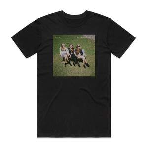 HAIM Days Are Gone Album Cover T-Shirt Black