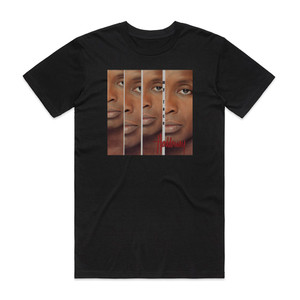 Haddaway My Face Album Cover T-Shirt Black Haddaway My Face Album Cover T-Shirt Black