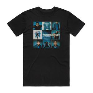 Haddaway Lets Do It Now Album Cover T-Shirt Black Haddaway Lets Do It Now Album Cover T-Shirt Black