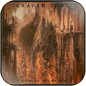 Craven Idol Towards Eschaton Album Cover Sticker Album Cover Sticker