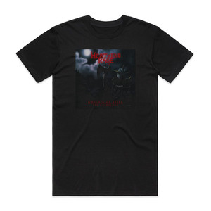 Heathens Rage Knights Of Steel The Anthology Album Cover T-Shirt Black