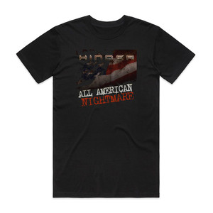 Hinder All American Nightmare 1 Album Cover T-Shirt Black Hinder All American Nightmare 1 Album Cover T-Shirt Black