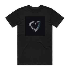 Hunter and The Bear Paper Heart Album Cover T-Shirt Black