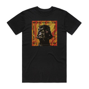 hide Hide Your Face Album Cover T-Shirt Black