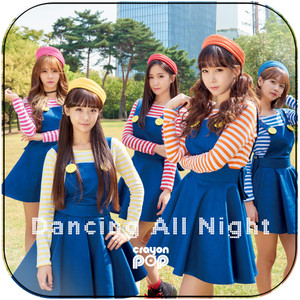 Crayon Pop Dancing All Night Album Cover Sticker Album Cover Sticker Crayon Pop Dancing All Night Album Cover Sticker Album Cover Sticker