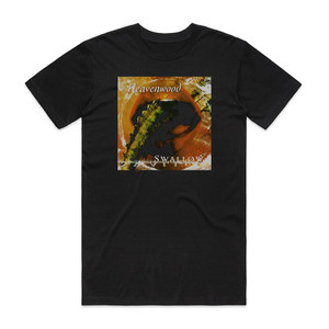 Heavenwood Swallow 1 Album Cover T-Shirt Black Heavenwood Swallow 1 Album Cover T-Shirt Black