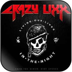 Crazy Lixx In The Night Album Cover Sticker Album Cover Sticker Crazy Lixx In The Night Album Cover Sticker Album Cover Sticker