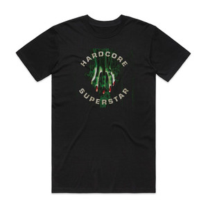 Hardcore Superstar Beg For It Album Cover T-Shirt Black Hardcore Superstar Beg For It Album Cover T-Shirt Black