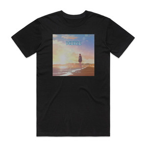 Hiki A Trip To The Sea Album Cover T-Shirt Black Hiki A Trip To The Sea Album Cover T-Shirt Black
