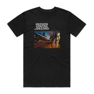 Hechos Contra el Decoro Lnea De Fuga Album Cover T-Shirt Black