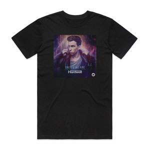 Hardwell United We Are Album Cover T-Shirt Black
