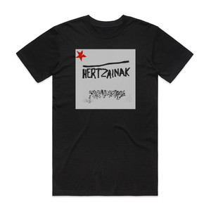 Hertzainak Hertzainak Album Cover T-Shirt Black Hertzainak Hertzainak Album Cover T-Shirt Black