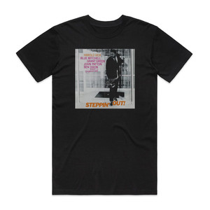 Harold Vick Steppin Out Album Cover T-Shirt Black Harold Vick Steppin Out Album Cover T-Shirt Black