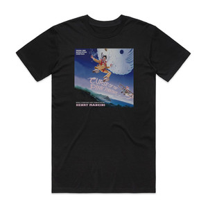 Henry Mancini Curse Of The Pink Panther Album Cover T-Shirt Black Henry Mancini Curse Of The Pink Panther Album Cover T-Shirt Black