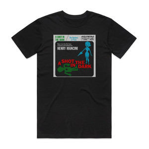 Henry Mancini A Shot In The Dark Album Cover T-Shirt Black Henry Mancini A Shot In The Dark Album Cover T-Shirt Black