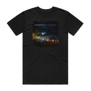 Hooverphonic In Wonderland Album Cover T-Shirt Black Hooverphonic In Wonderland Album Cover T-Shirt Black
