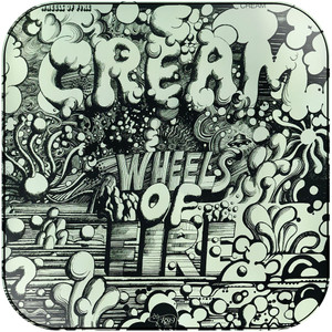 Cream Wheels Of Fire Disc 1 In The Studio Album Cover Sticker Album Cover Sticker Cream Wheels Of Fire Disc 1 In The Studio Album Cover Sticker Album Cover Sticker