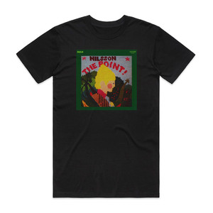 Harry Nilsson The Point Album Cover T-Shirt Black Harry Nilsson The Point Album Cover T-Shirt Black