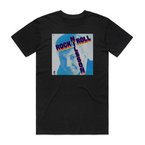 Harry Nilsson Rockn Roll Album Cover T-Shirt Black Harry Nilsson Rockn Roll Album Cover T-Shirt Black