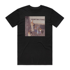 Huntingtons Rock N Roll Habits For The New Wave 1 Album Cover T-Shirt Black Huntingtons Rock N Roll Habits For The New Wave 1 Album Cover T-Shirt Black