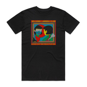 Helsinki Lambda Club Eleven Plus Two Twelve Plus One Album Cover T-Shirt Black
