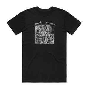 Hellripper Barbatos Hellripper Album Cover T-Shirt Black