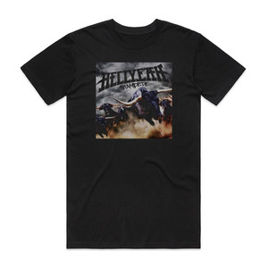 Hellyeah Stampede Album Cover T-Shirt Black